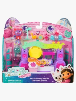 Legetøjsfigurer-GabbysDollhouse Gabby's Dollhouse Story Pawsome Party Legesæt