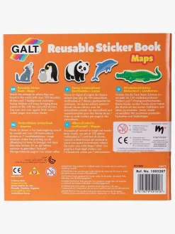 Kreativt Legetøj-Galt Klistermærkebog Genanvendelig Kort