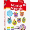 Kreativt Legetøj-Galt Kreasæt Monstermagneter