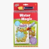 Kreativt Legetøj-Galt Malebog Water Magic Dyr