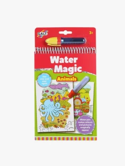 Kreativt Legetøj-Galt Malebog Water Magic Dyr