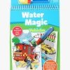 Kreativt Legetøj-Galt Malebog Water Magic Køretøjer