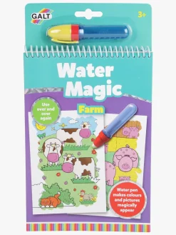 Kreativt Legetøj-Galt Malebog Water Magic Bondegård