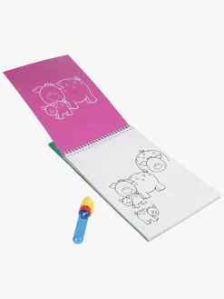 Kreativt Legetøj-Galt Malebog Water Magic Bondegård