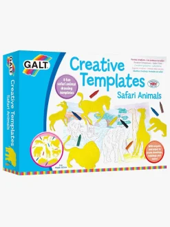 Kreativt Legetøj-Galt Safari Dyreskabeloner