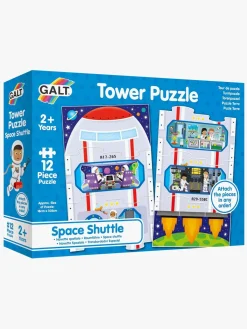 Spil & Puslespil-Galt Tårnpuslespil Rumskib 12 Brikker