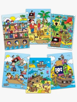 Kreativt Legetøj-Galt Water Magic Pirate Malebog