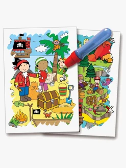 Kreativt Legetøj-Galt Water Magic Pirate Malebog