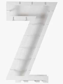 Børnefødselsdag-GingerRay Ginger Ray Mosaic "7" Ballonstativ, Hvid