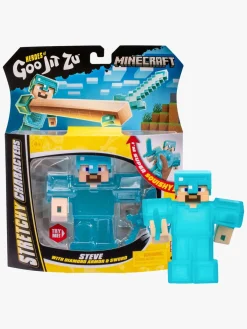 Legetøjsfigurer-GooJitZu Goo Jit Zu Minecraft Steve Figur