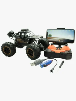 Fjernstyret-Gear4play G4P 1:18 Fjernstyret Bil Rock Crawler WiFi Kamera