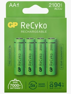 Elektronik & Media-GPBatterier GP Batterier ReCyko AA 4-pak