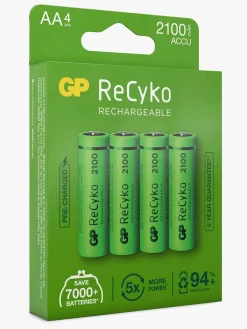 Elektronik & Media-GPBatterier GP Batterier ReCyko AA 4-pak