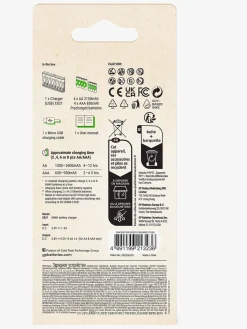 Elektronik & Media-GPBatterier GP Batterier Recyko E821 8-Slot Charger, 4 AA + 4 AAA