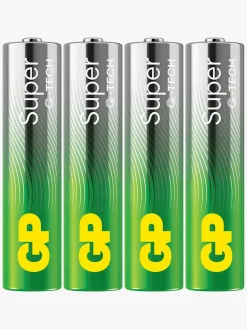 Elektronik & Media-GPBatterier GP Super Alkaline G-TECH AAA/LR03 Batterier 4-Pak