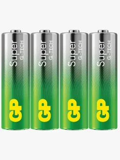 Elektronik & Media-GPBatterier GP Super Alkaline G-TECH AA/LR6 Batterier 4-Pak