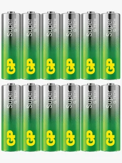 Elektronik & Media-GPBatterier GP Super Alkaline G-TECH AA/LR6 Batterier 12-Pak