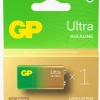 Elektronik & Media-GPBatterier GP Ultra Alkaline G-TECH 9V Batteri Svanemærket 1-Pak
