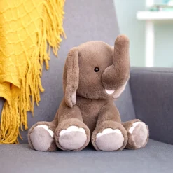 Dukker & Bamser-GundPlush Gund Chai Bamse Elefant 25 cm, Brun