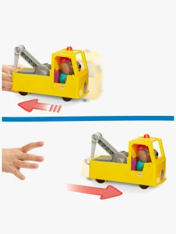 Legetøjsfigurer-PeppaPig Gurli Gris Bedstefar Hund Bjærgningsbil