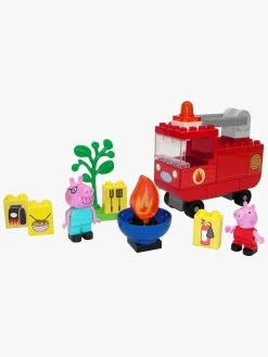 Legetøjsbiler & -Fartøjer-PeppaPig Gurli Gris BIG-Bloxx Fire Engine