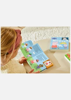 Bøger-PeppaPig Gurli Gris Bog med Træfigurer - Mudderpøl