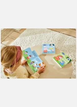 Bøger-PeppaPig Gurli Gris Bog med Træfigurer - Dinosaurfest