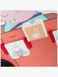 Babylegetøj-PeppaPig Gurli Gris Bully Push Bus Gåvogn