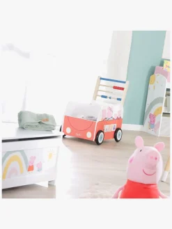 Babylegetøj-PeppaPig Gurli Gris Bully Push Bus Gåvogn