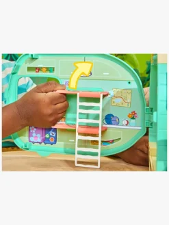 Legetøjsfigurer-PeppaPig Gurli Gris Campingvogn Legesæt med Figurer