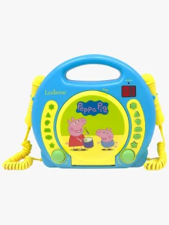 Musikinstrumenter|Elektronik & Media-PeppaPig Gurli Gris CD-afspiller m. Mikrofon