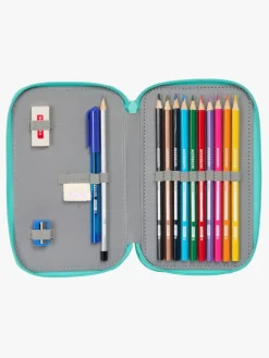 Kreativt Legetøj-PeppaPig Gurli Gris Dobbelt Penalhus, Mintgrøn