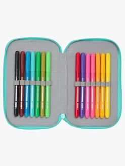 Kreativt Legetøj-PeppaPig Gurli Gris Dobbelt Penalhus, Mintgrøn