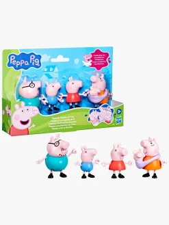 Legetøjsfigurer-PeppaPig Gurli Gris Figursæt Familie 5-pak