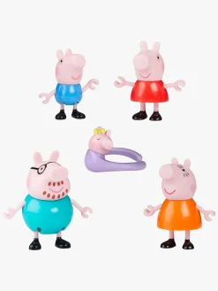 Legetøjsfigurer-PeppaPig Gurli Gris Figursæt Familie 5-pak