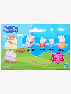 Legetøjsfigurer-PeppaPig Gurli Gris Figursæt Familie 5-pak