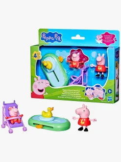 Legetøjsfigurer-PeppaPig Gurli Gris Figursæt Greta & Evie