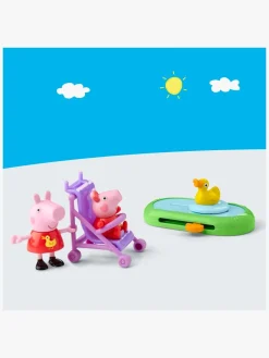 Legetøjsfigurer-PeppaPig Gurli Gris Figursæt Greta & Evie