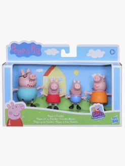 Legetøjsfigurer-PeppaPig Gurli Gris Figursæt 4-Pak Gurlis Familie