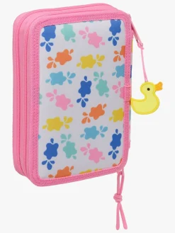 Kreativt Legetøj-PeppaPig Gurli Gris  Fyldt Dobbelt Penalhus 29 Dele, Baby Pig