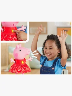 Interaktivt Legetøj-PeppaPig Gurli Gris Interaktivt Legetøj Muddy Puddles Party 30 cm