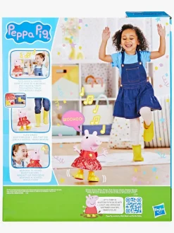Interaktivt Legetøj-PeppaPig Gurli Gris Interaktivt Legetøj Muddy Puddles Party 30 cm