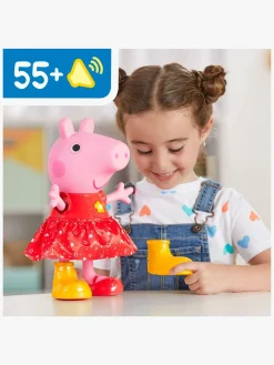 Interaktivt Legetøj-PeppaPig Gurli Gris Interaktivt Legetøj Muddy Puddles Party 30 cm