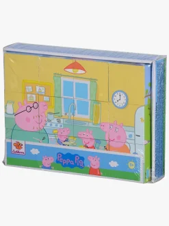 Spil & Puslespil-PeppaPig Gurli Gris Klodspuslespil 12 dele, 16x12 cm