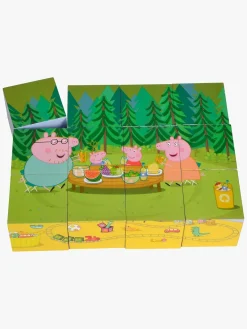 Spil & Puslespil-PeppaPig Gurli Gris Klodspuslespil 12 dele, 16x12 cm