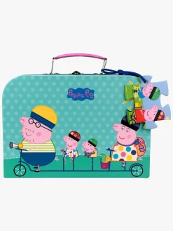 Spil & Puslespil-PeppaPig Gurli Gris Kuffert med Puslespil 25 Brikker