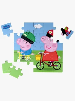 Spil & Puslespil-PeppaPig Gurli Gris Kuffert med Puslespil 25 Brikker