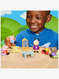 Legetøjsfigurer-PeppaPig Gurli Gris Legeplads Figursæt med Tilbehør