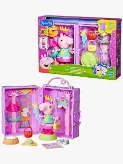 Legetøjsfigurer-PeppaPig Gurli Gris Legesæt Dress Up Garderobeskab