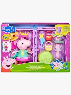 Legetøjsfigurer-PeppaPig Gurli Gris Legesæt Dress Up Garderobeskab